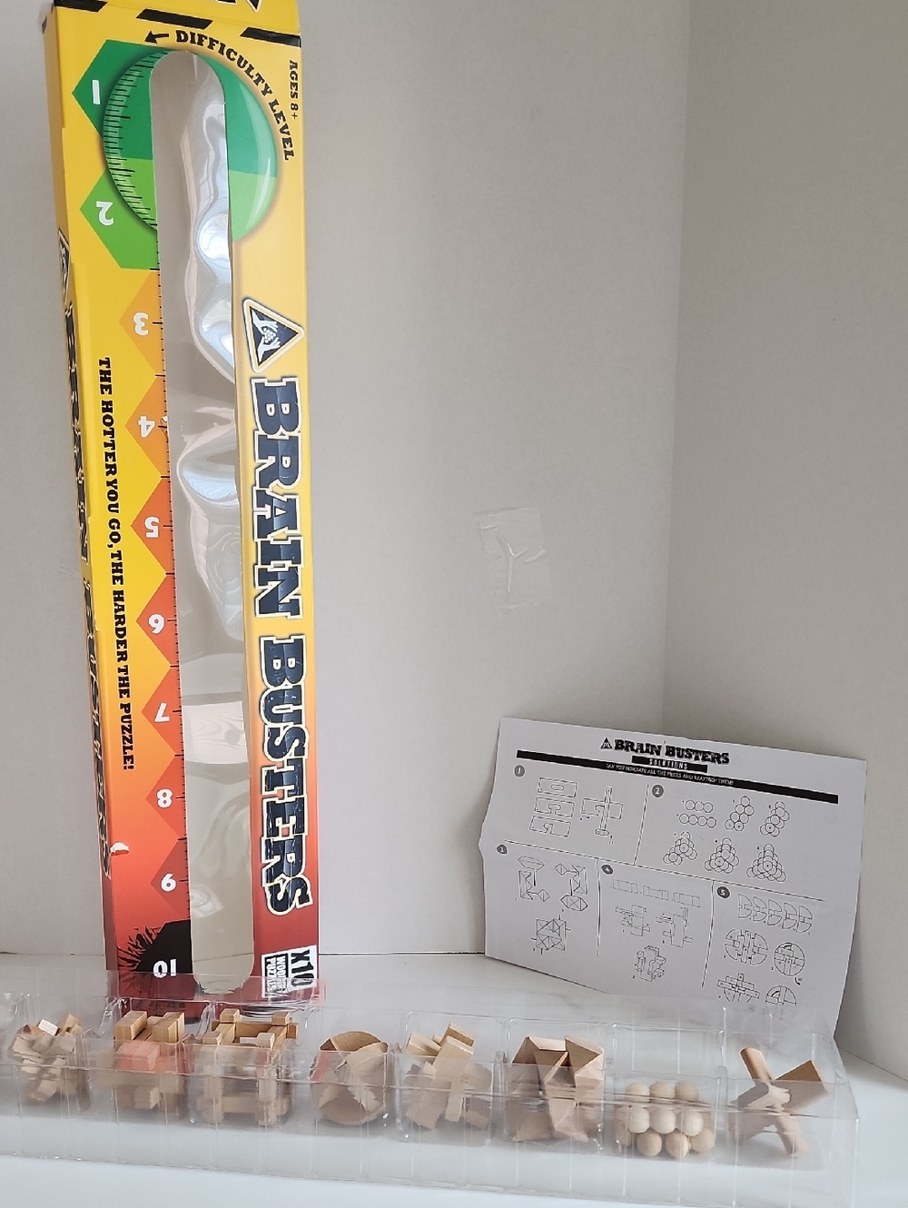 Brain Busters Puzzle Set - Wooden Pieces